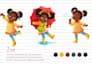 create kids character design for your children story book
